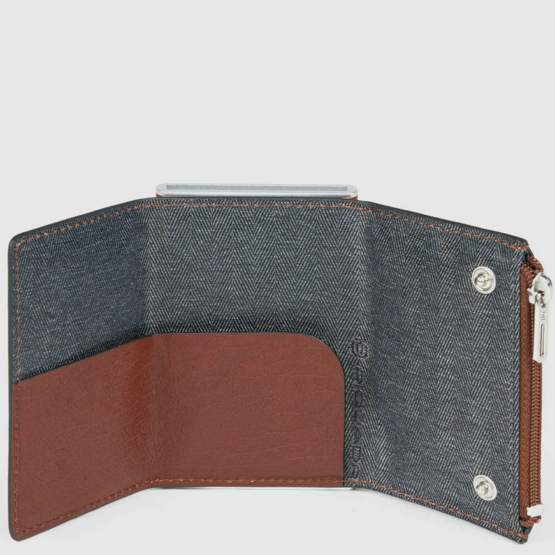 Portefeuille compact pop-up avec porte-monnaie