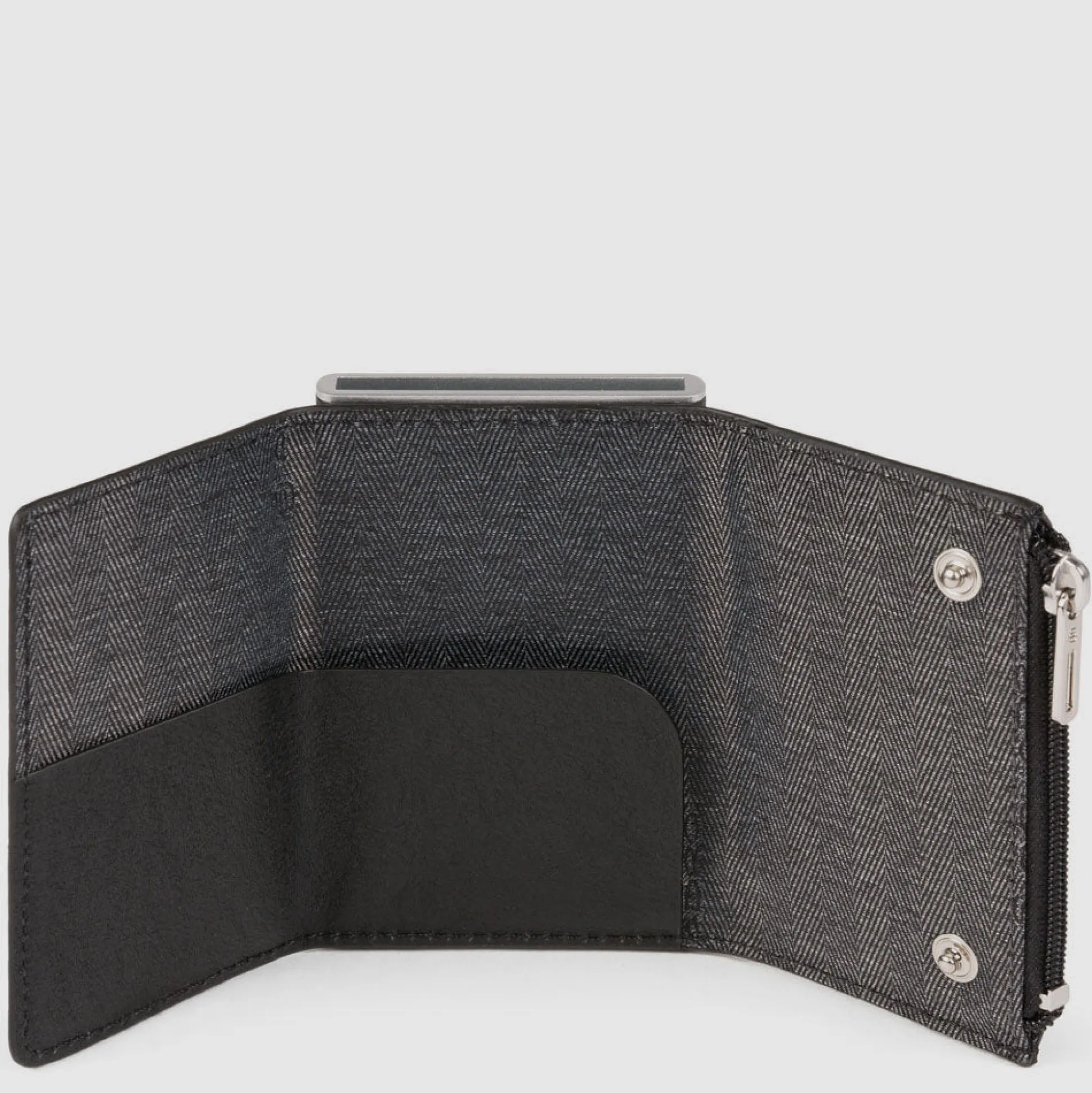 Portefeuille compact pop-up avec porte-monnaie