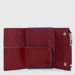 Portefeuille compact pop-up avec porte-monnaie