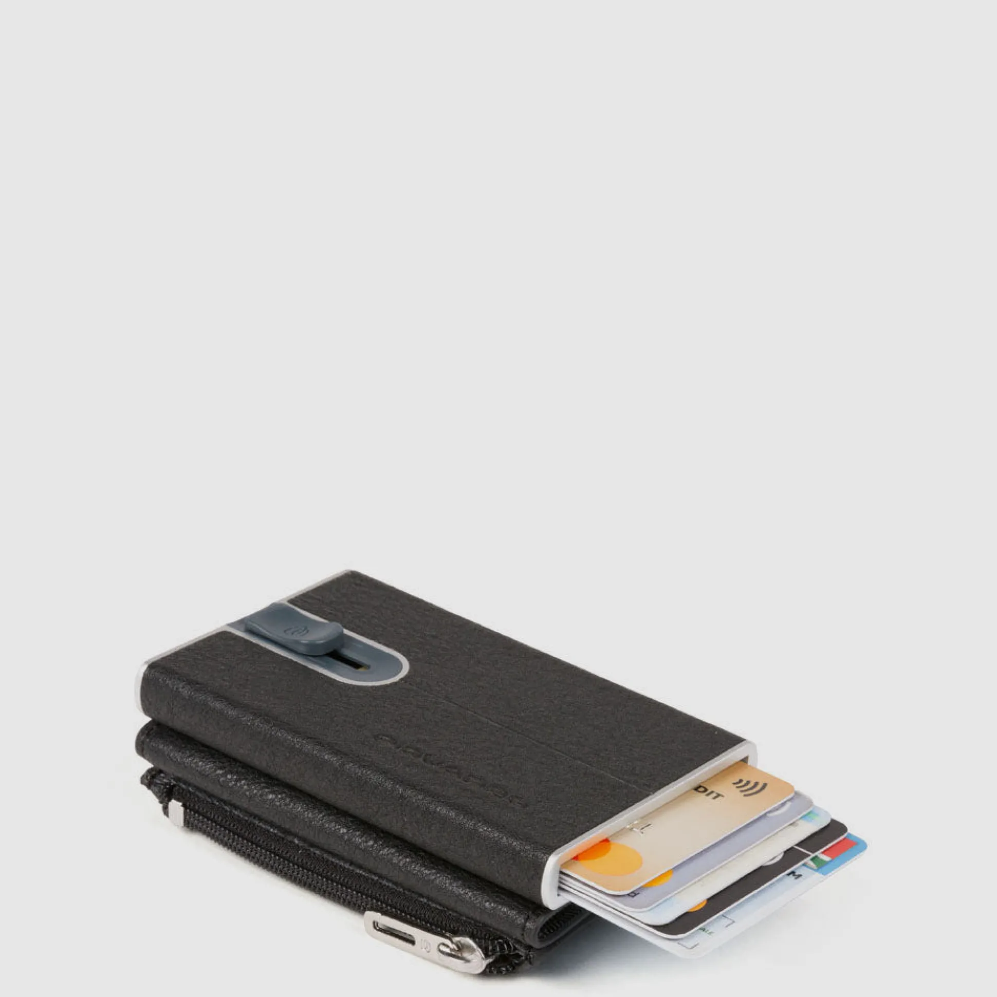 Portefeuille compact pop-up avec porte-monnaie