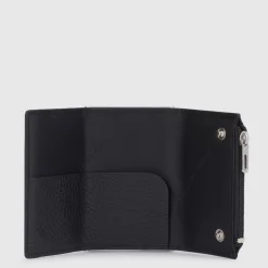 Portefeuille compact pop-up avec porte-monnaie