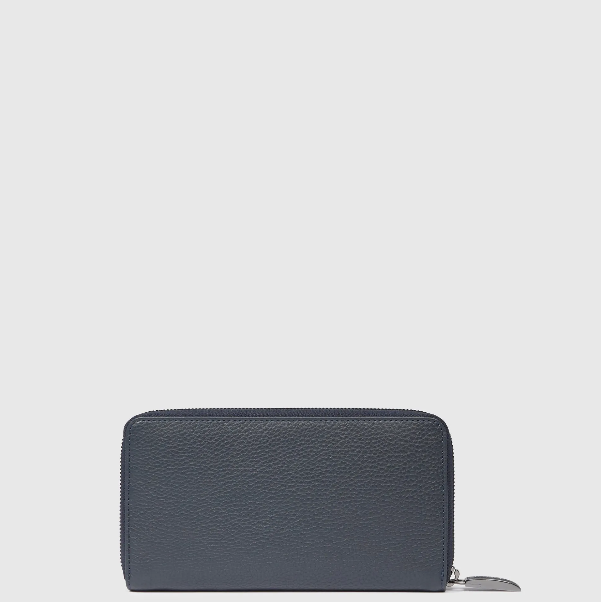 Portefeuille femme zippé à quatre soufflets
