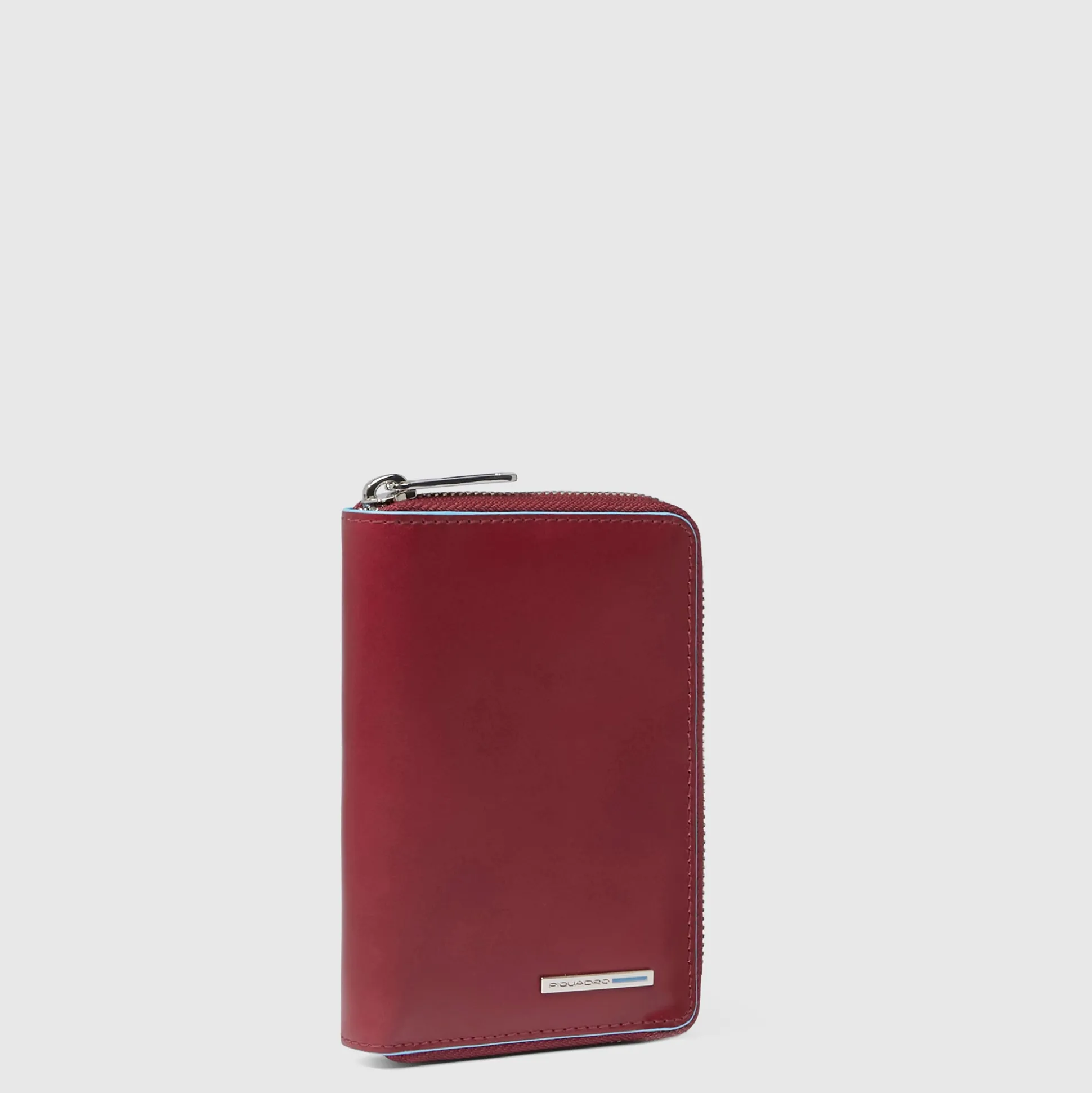 Portefeuille femme zippé, petit format