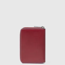 Portefeuille femme zippé, petit format