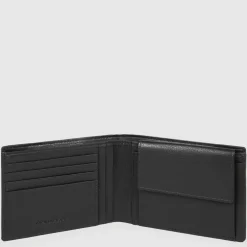 Portefeuille homme avec poche pour la monnaie