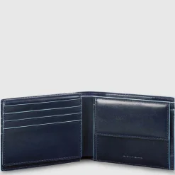 Portefeuille homme en cuir avec porte-CNI