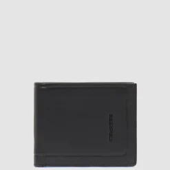 Portefeuille homme en cuir avec porte-CNI