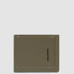 Portefeuille homme en cuir avec porte-CNI