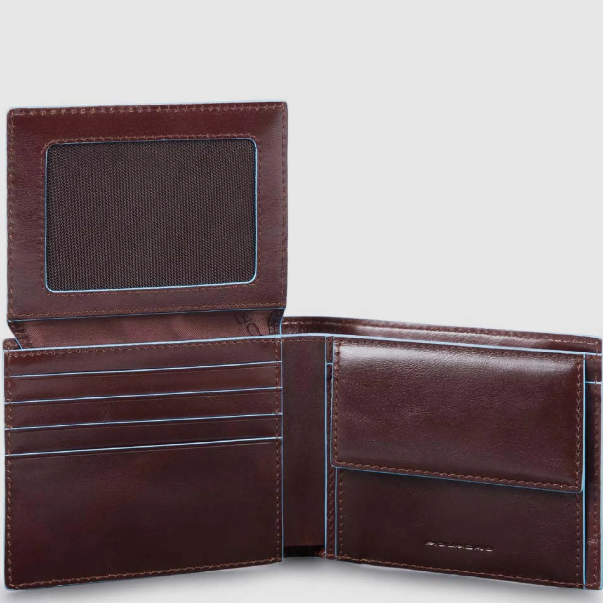 Portefeuille homme en cuir avec porte-CNI