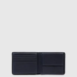 Portefeuille homme en cuir avec porte-CNI