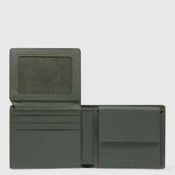 Portefeuille homme en cuir avec porte-CNI