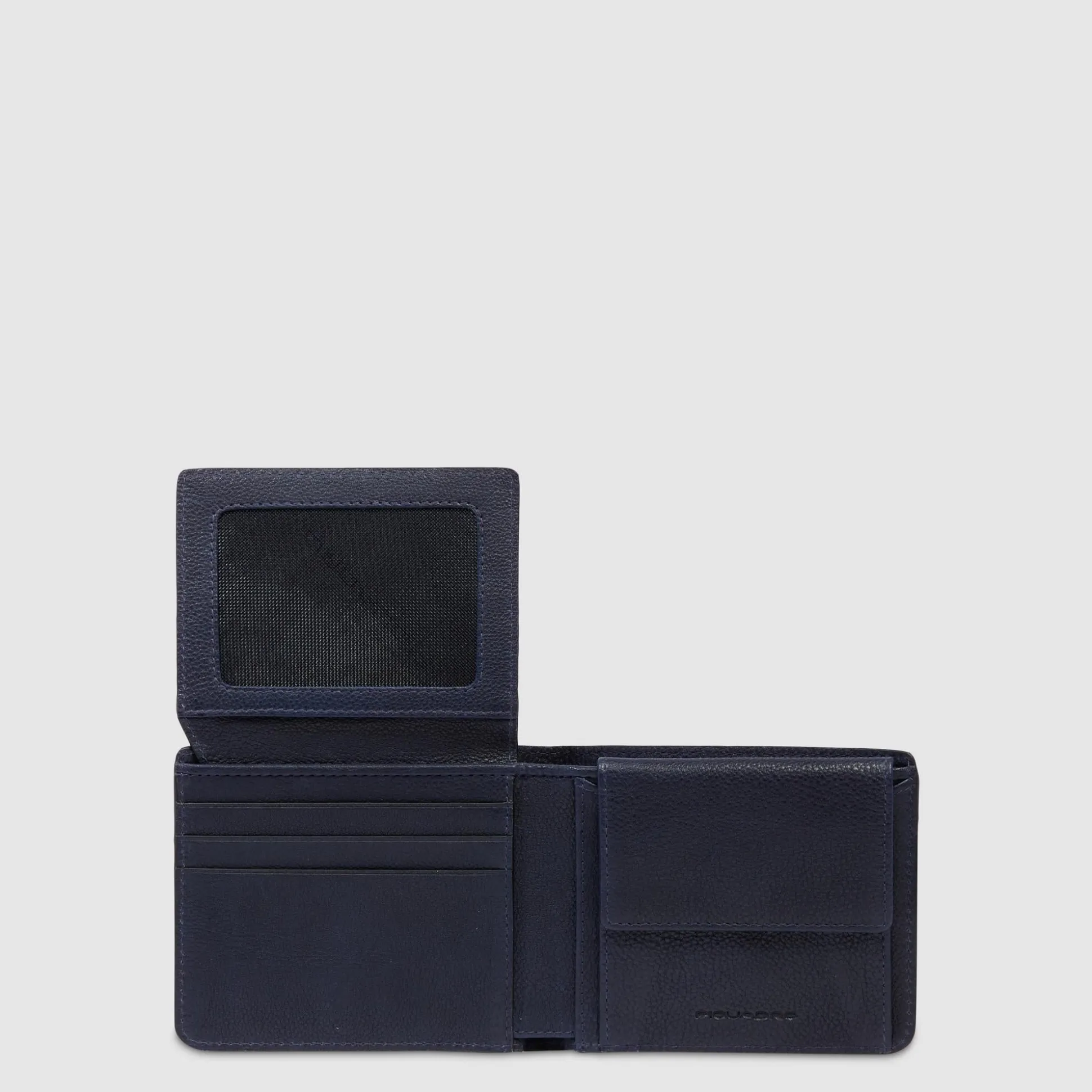 Portefeuille homme en cuir avec porte-CNI