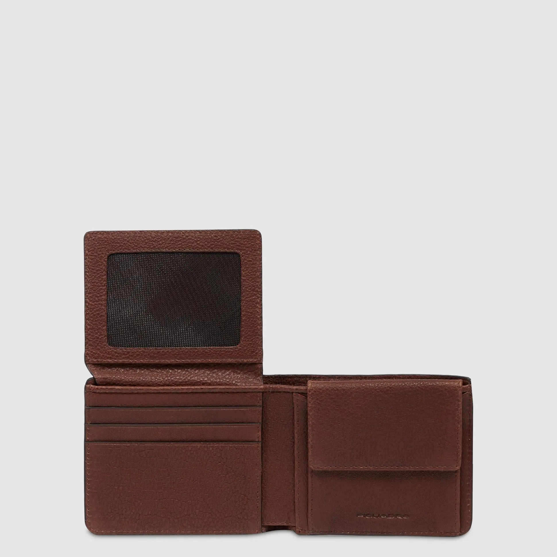 Portefeuille homme en cuir avec porte-CNI