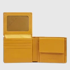Portefeuille homme en cuir avec porte-CNI
