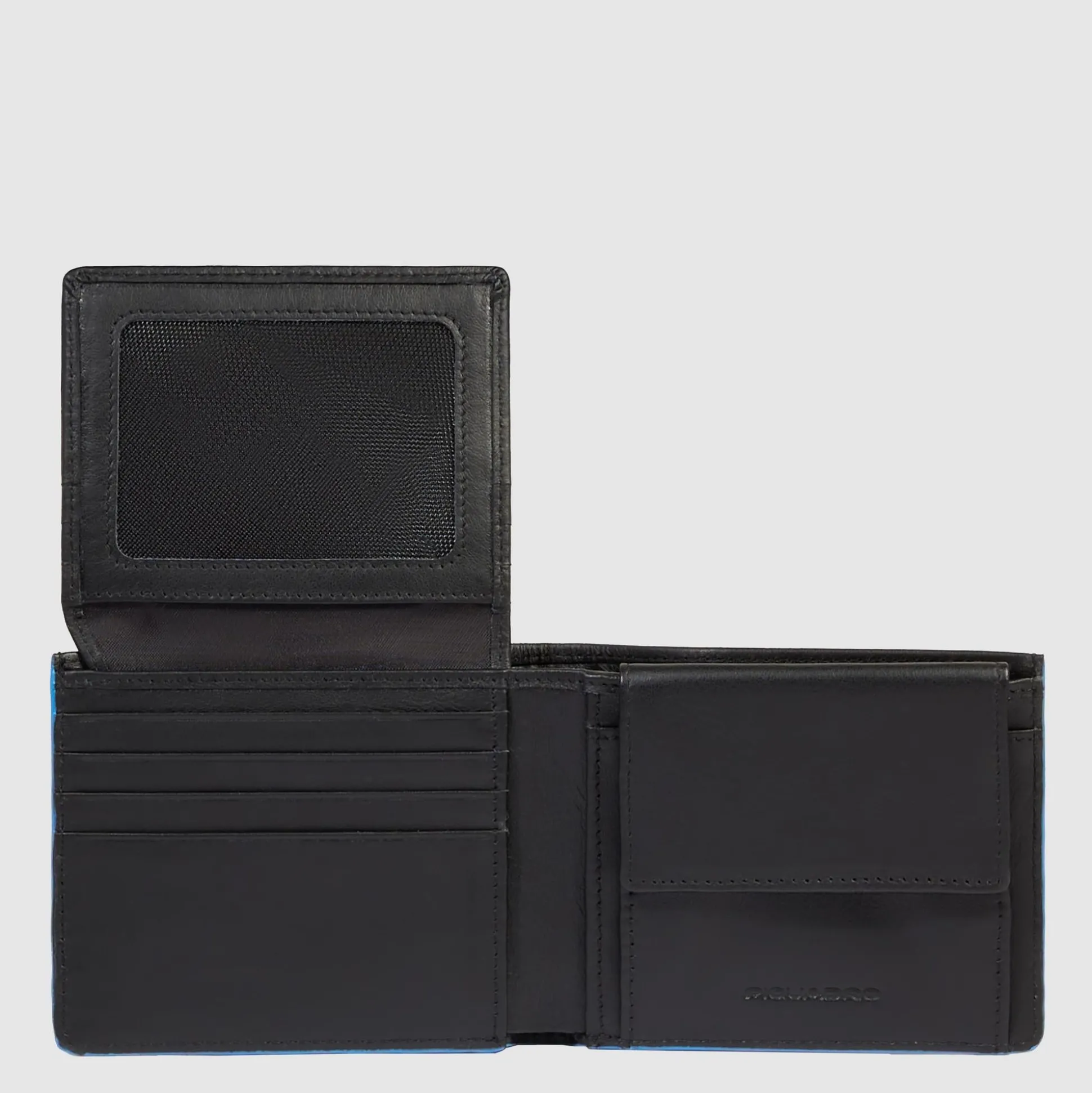 Portefeuille homme en cuir avec porte-CNI