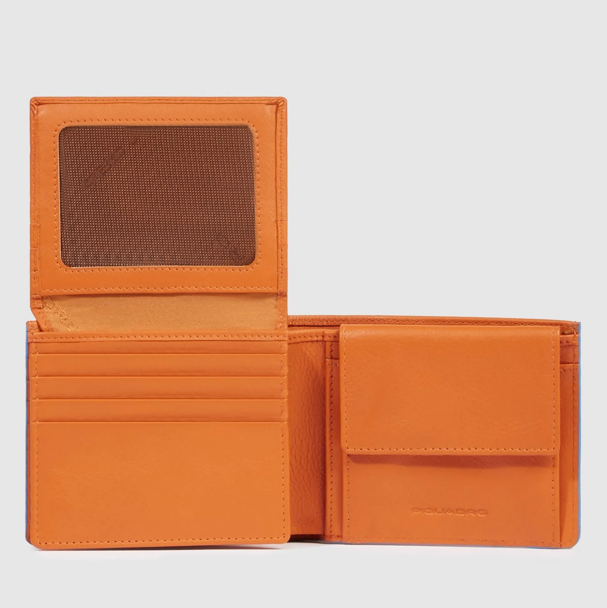 Portefeuille homme en cuir avec porte-CNI
