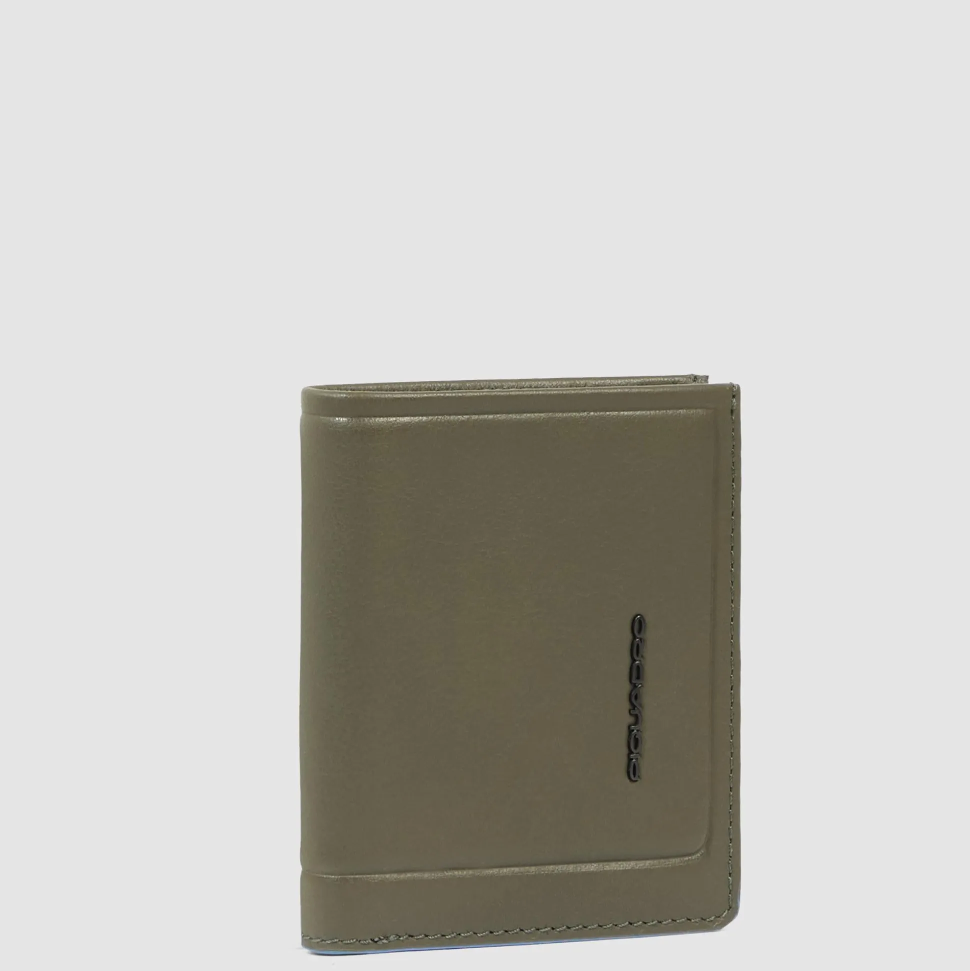 Portefeuille homme vertical avec porte-monnaie