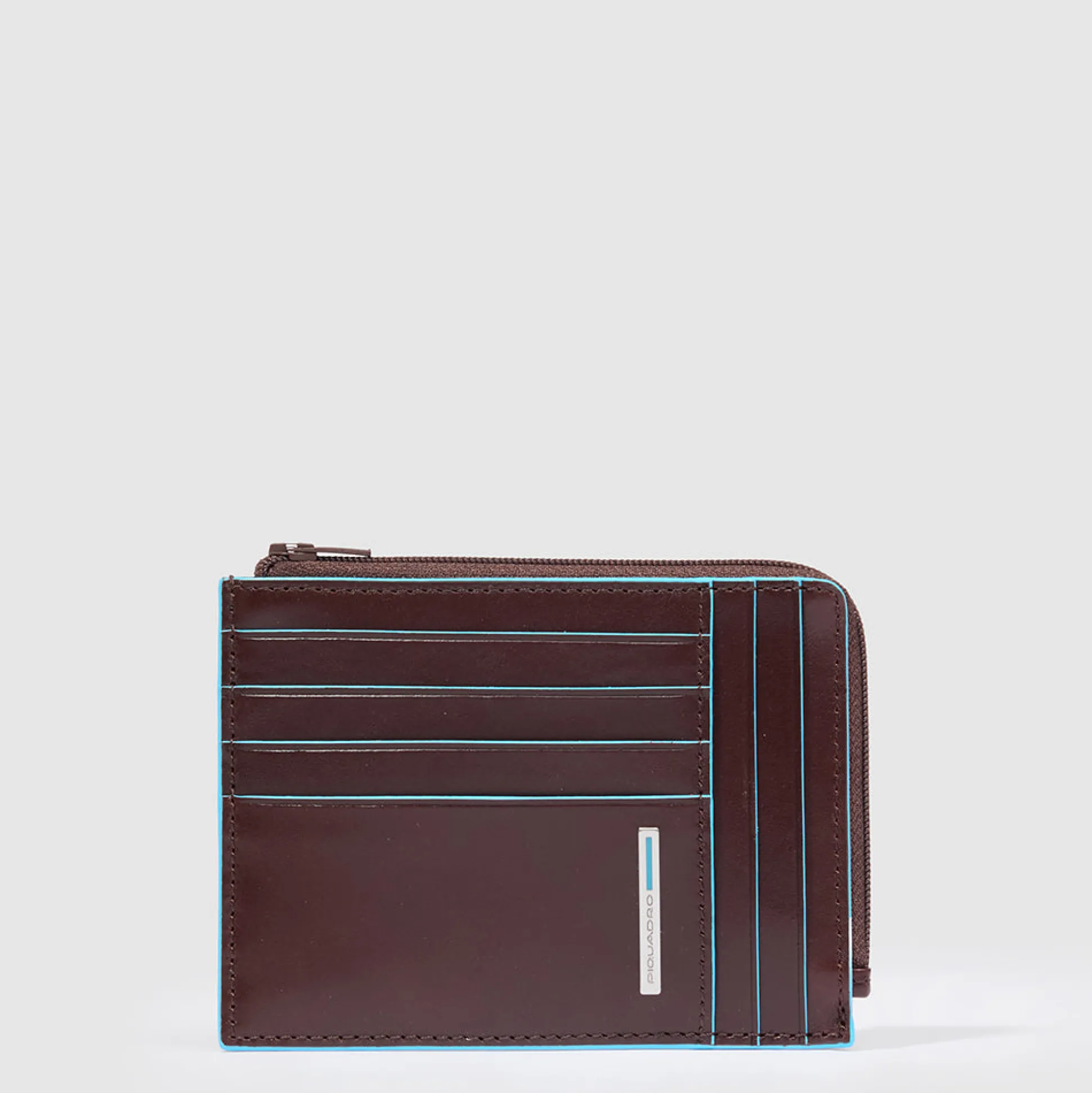 Portefeuille porte-cartes de crédit homme zippé