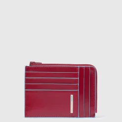 Portefeuille porte-cartes de crédit homme zippé