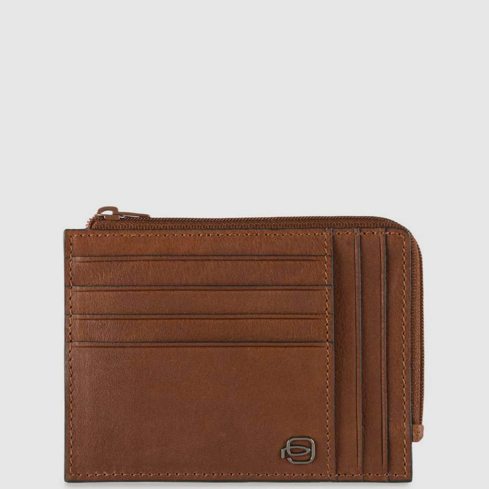 Portefeuille porte-cartes de crédit homme zippé