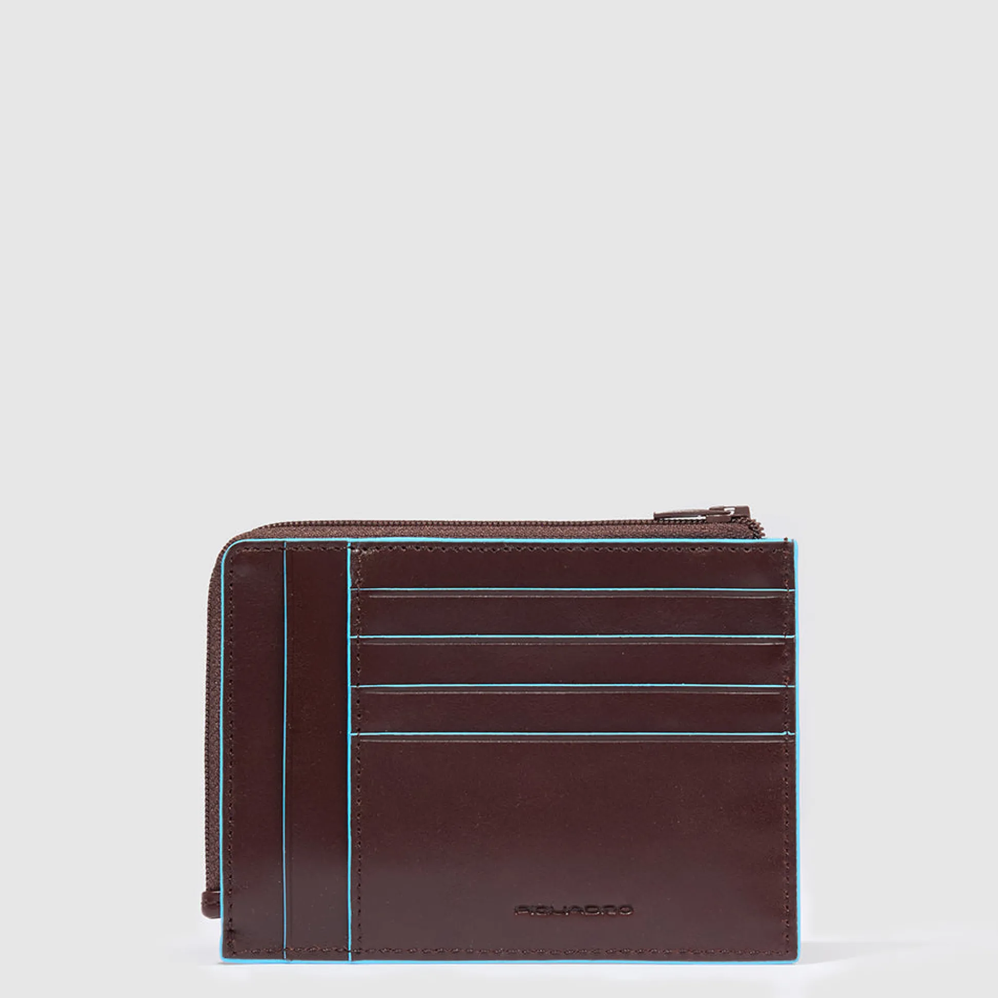Portefeuille porte-cartes de crédit homme zippé