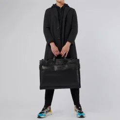 Porte-habits voyage pour acrocher en cuir
