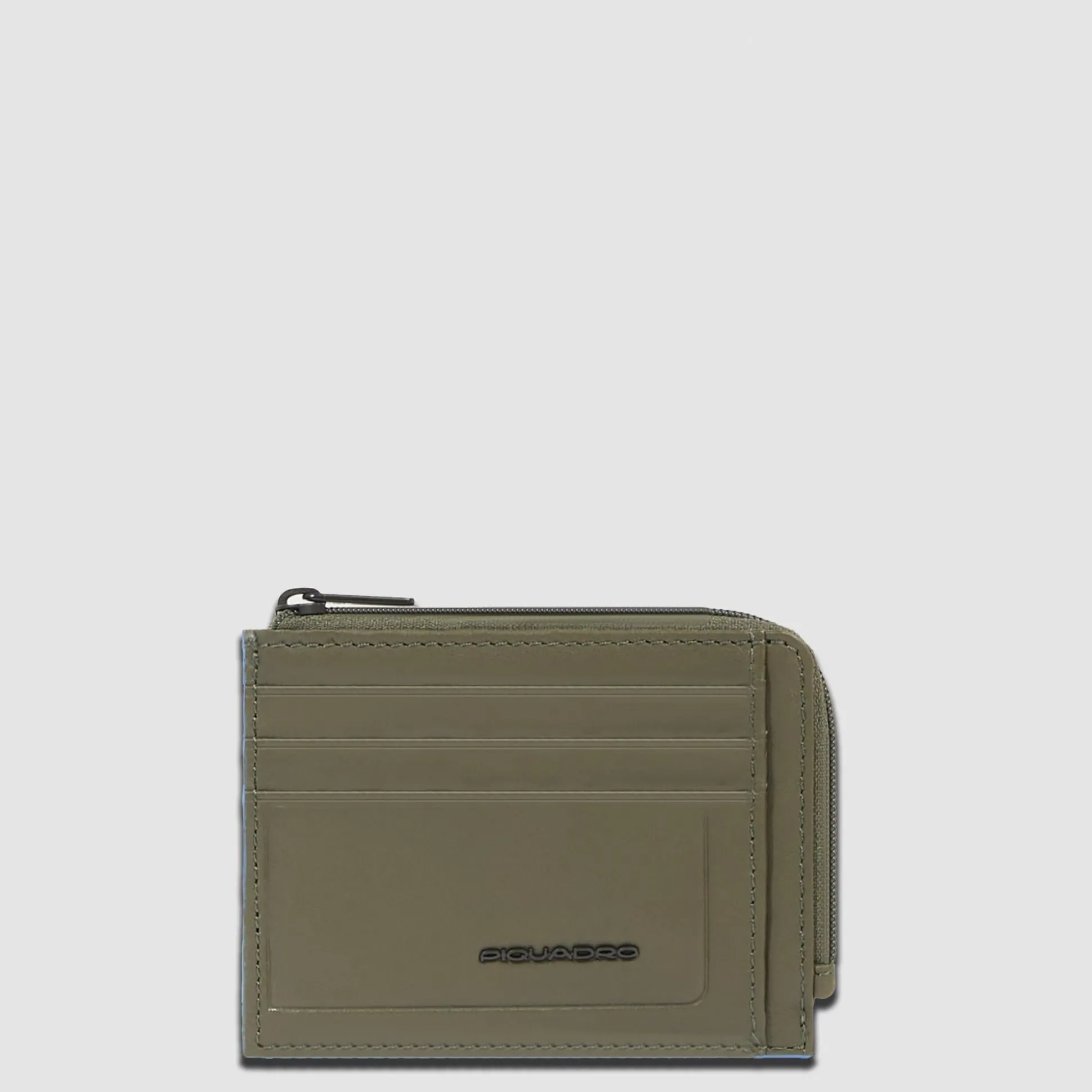Porte-monnaie zippé avec porte-cartes de crédit