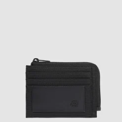 Porte-monnaie zippé avec porte-cartes de crédit