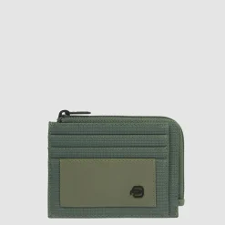 Porte-monnaie zippé avec porte-cartes de crédit