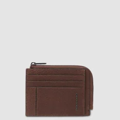 Porte-monnaie zippé avec porte-cartes de crédit