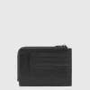 Porte-monnaie zippé avec porte-cartes de crédit