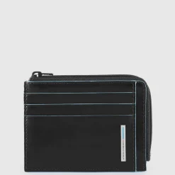 Porte-monnaie zippé avec porte-cartes de crédit