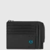 Porte-monnaie zippé avec porte-cartes de crédit