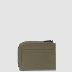 Porte-monnaie zippé avec porte-cartes de crédit