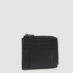 Porte-monnaie zippé avec porte-cartes de crédit