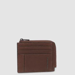Porte-monnaie zippé avec porte-cartes de crédit