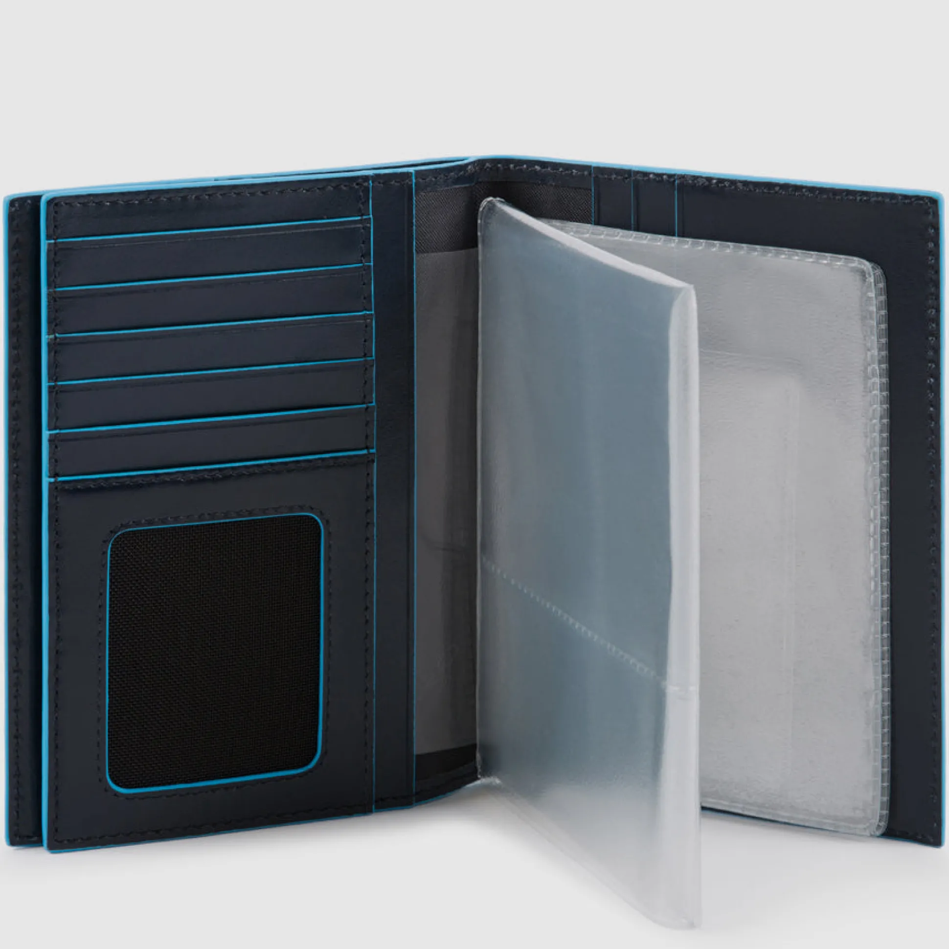 Porte-passeport avec porte-documents amovible, por