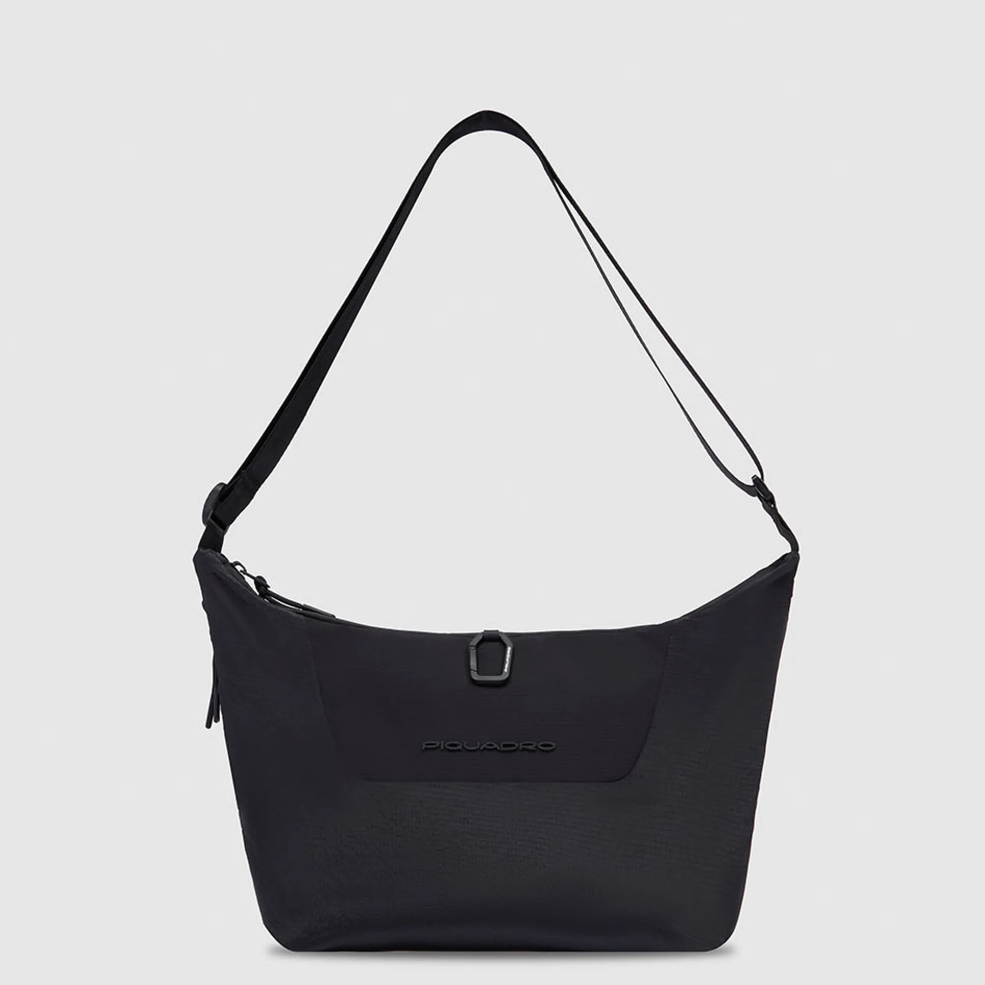Sac à bandoulière rond moyen en tissu