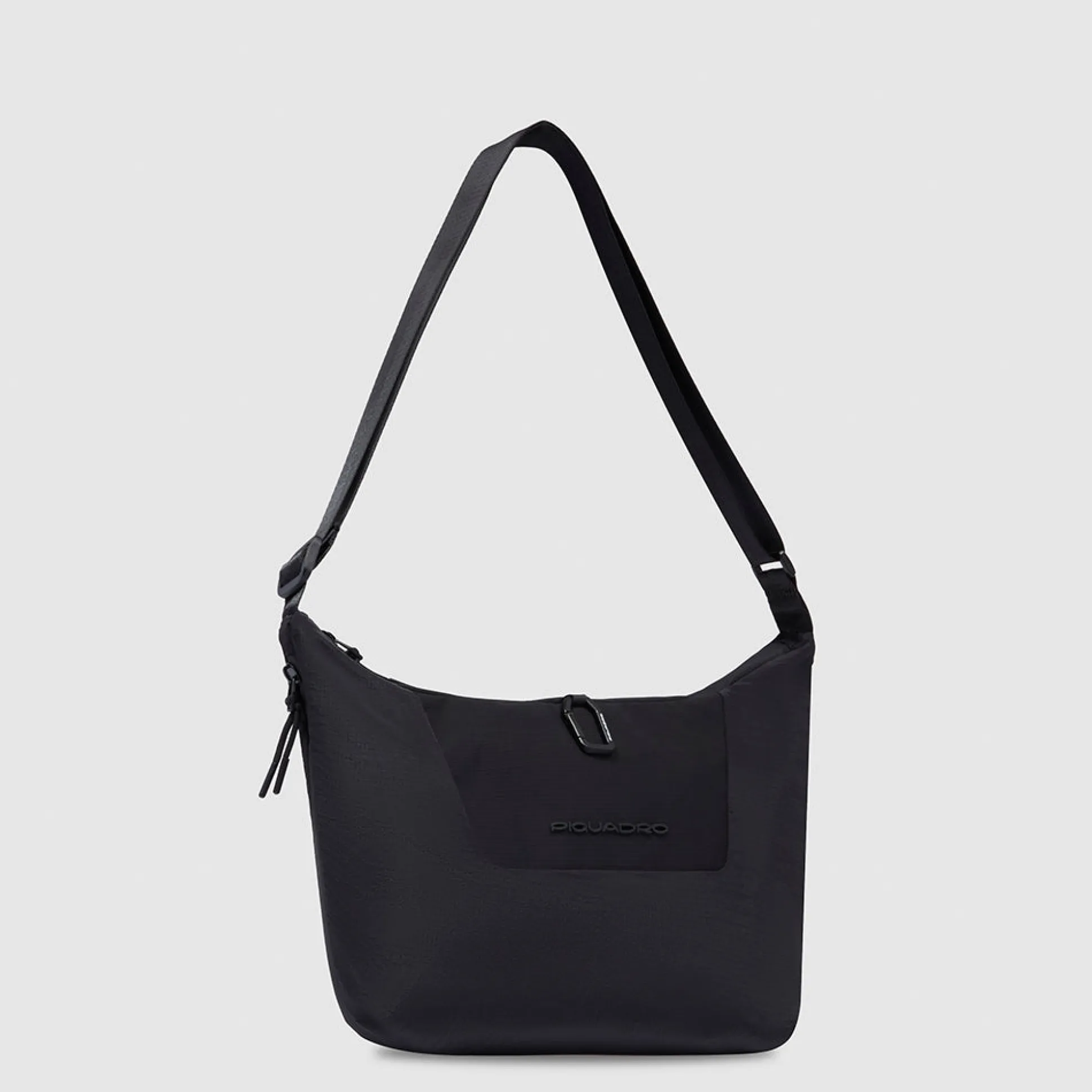 Sac à bandoulière rond moyen en tissu