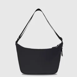 Sac à bandoulière rond moyen en tissu