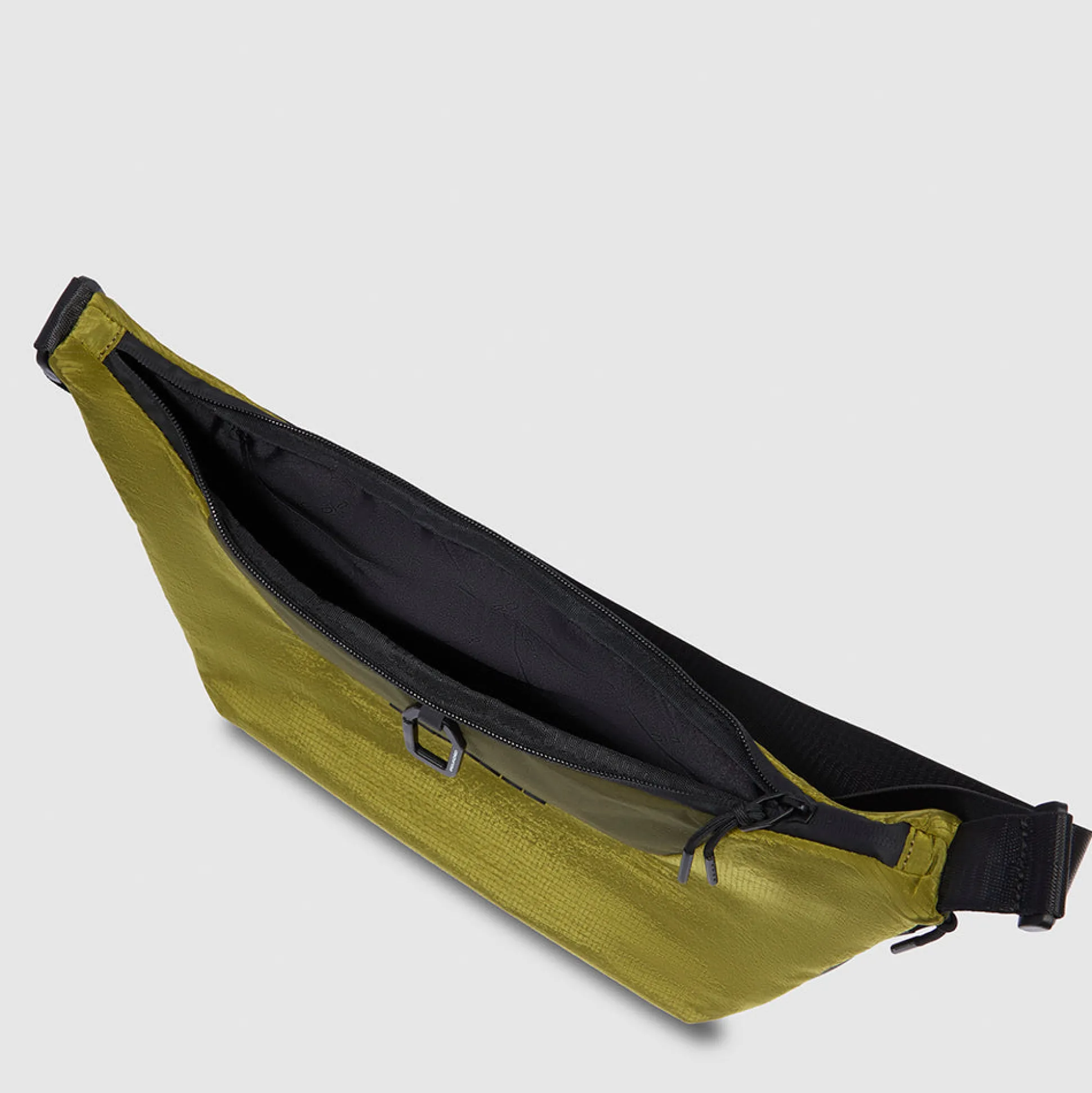 Sac à bandoulière rond moyen en tissu