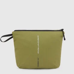 Sac à dos d'ordinateur petit en tissu recyclé