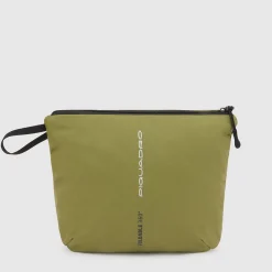 Sac à dos d'ordinateur petit en tissu recyclé