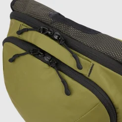 Sac à dos d'ordinateur petit en tissu recyclé