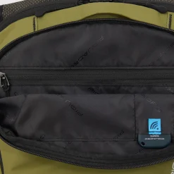 Sac à dos d'ordinateur petit en tissu recyclé