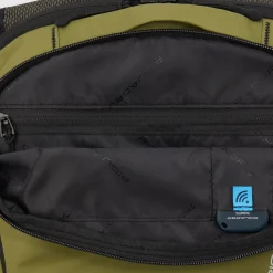 Sac à dos d'ordinateur petit en tissu recyclé