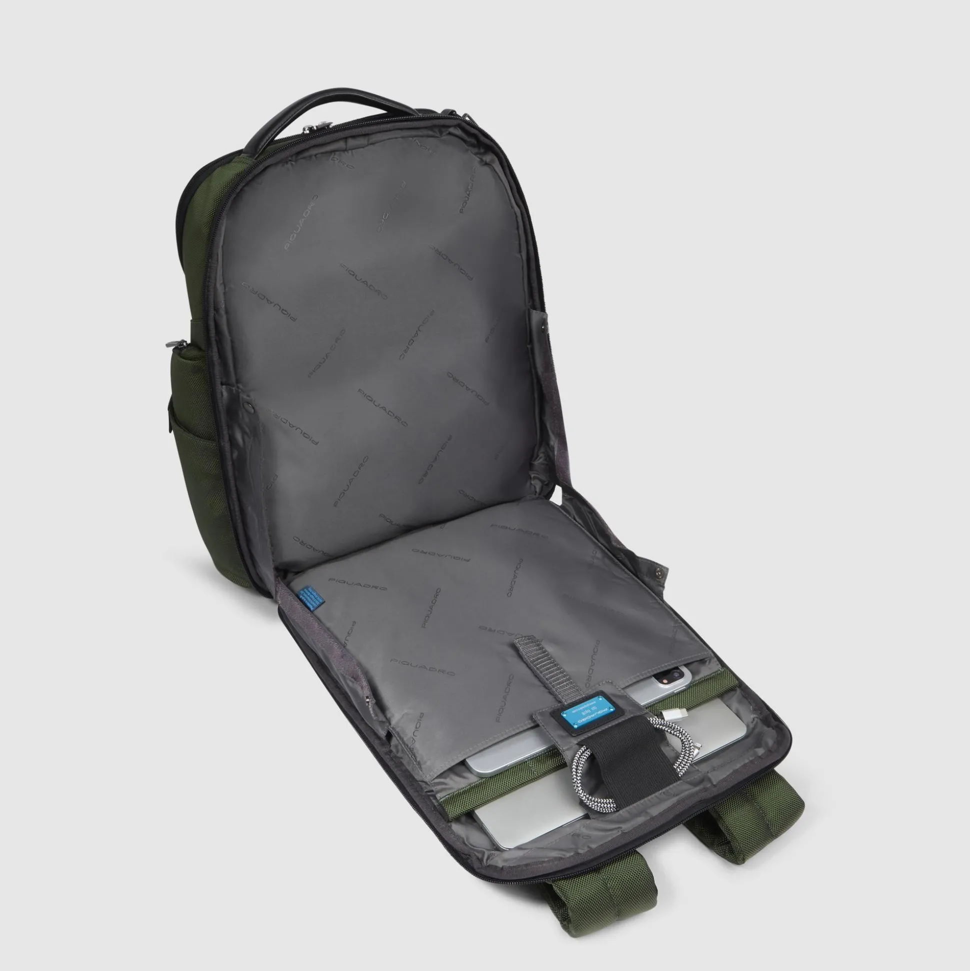 Sac à dos d'ordinateur 15,6" en tissu recyclé
