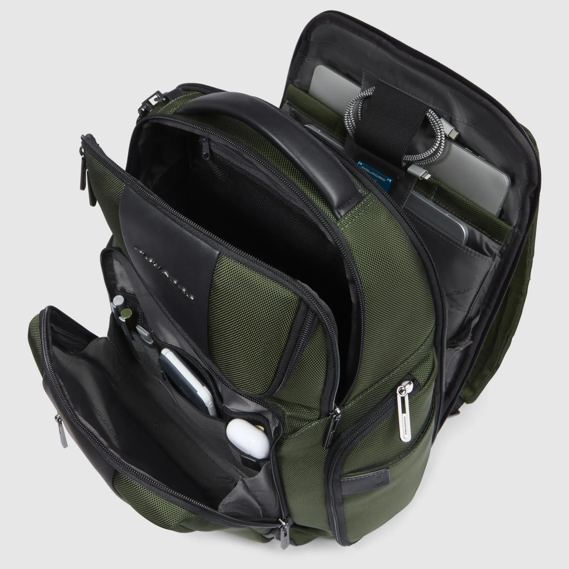 Sac à dos d'ordinateur 15,6" en tissu recyclé