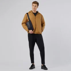 Sac banane en tissu recyclé et cuir