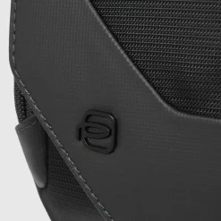 Sac banane en tissu recyclé et cuir